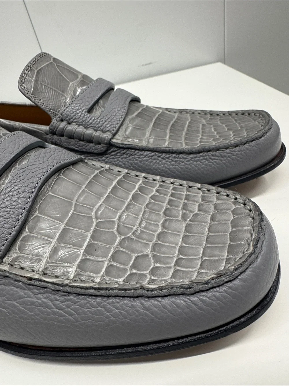 Caporicci Alligator shoes size 8